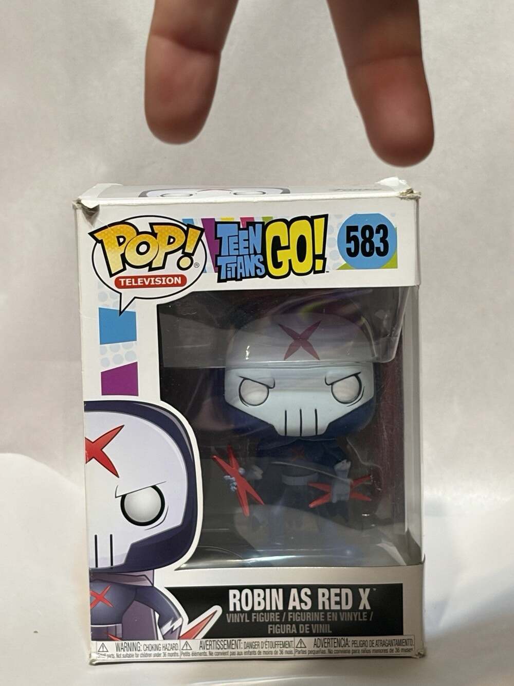 Funko Pop! Television Teen Titans Go! Robin as Red X Vinyl Figure #583